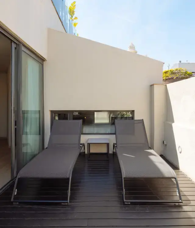 La terraza, un auténtico oasis urbano